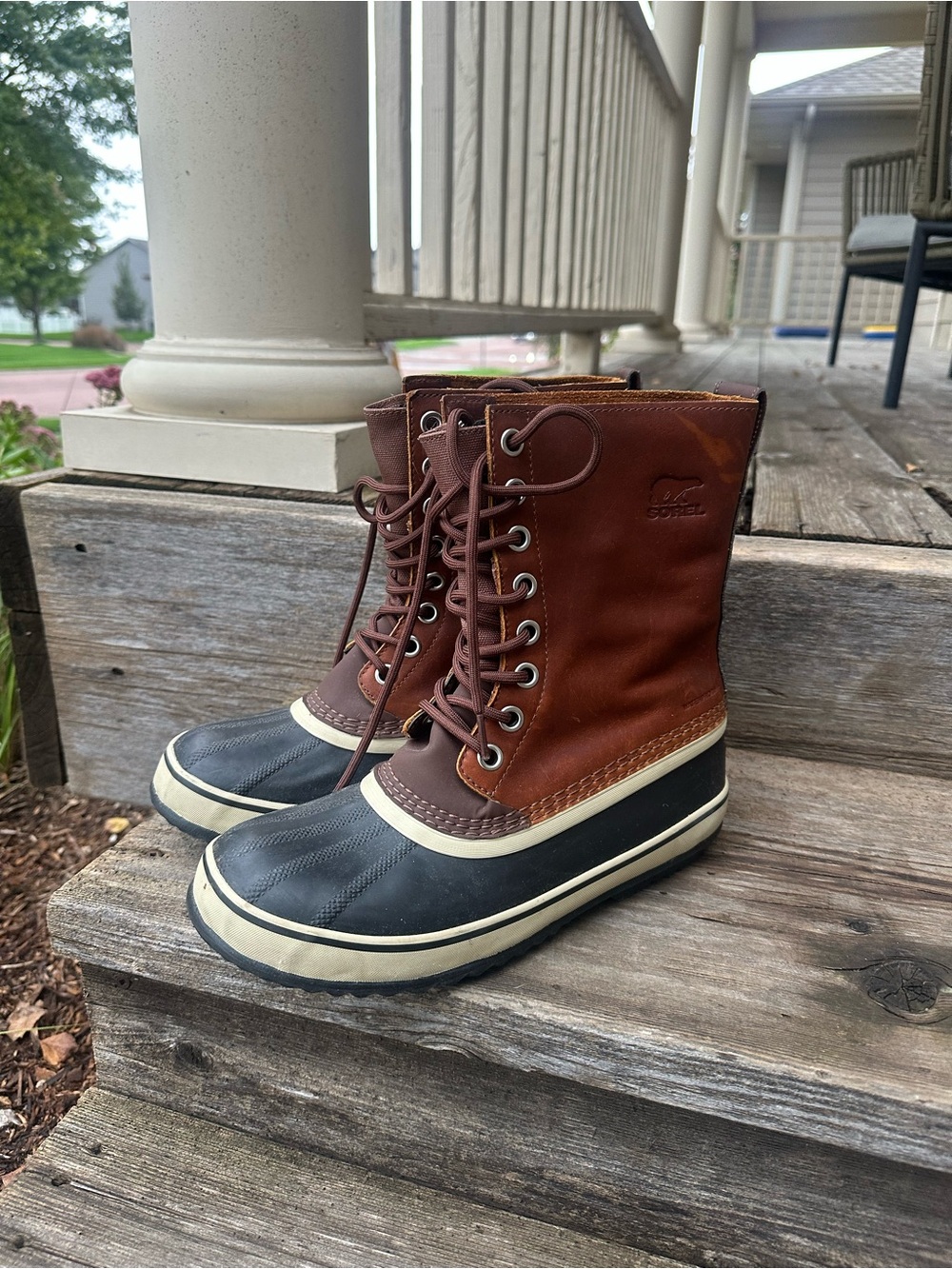 Sorel 1964 leather classic winter boots
